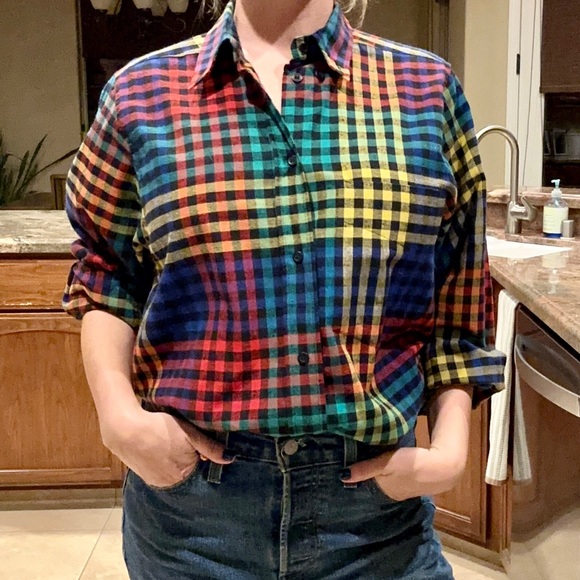 Vintage Mondi Checkered Shirt - Picture 4 of 10